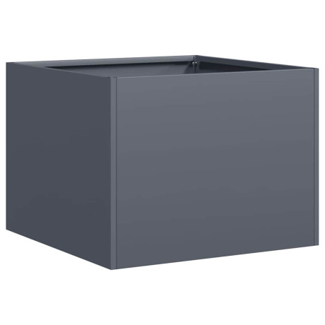 vidaXL Plantenbak 40x40x30 cm staal antracietkleurig afbeelding2 - 1
