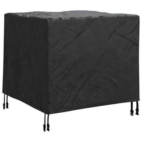 vidaXL Hoes voor tuinmeubelen Zwart 74 x 74 x 60 cm 420D Oxford Stof afbeelding2 - 1