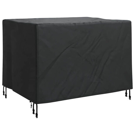 vidaXL Hoes voor tuinmeubelen Zwart 110 x 84 x 70 cm 420D Oxford Stof afbeelding2 - 1