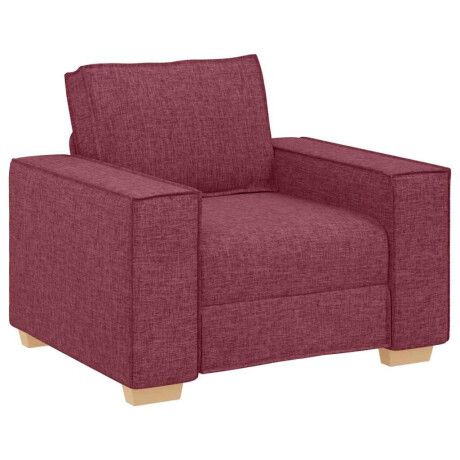 vidaXL Sofa Stoel Wijnrood 60 cm Stof afbeelding2 - 1