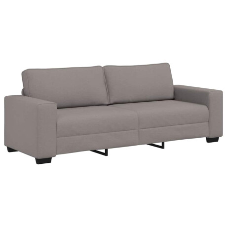 vidaXL 3-zitsbank Taupe 180 cm Stof afbeelding2 - 1