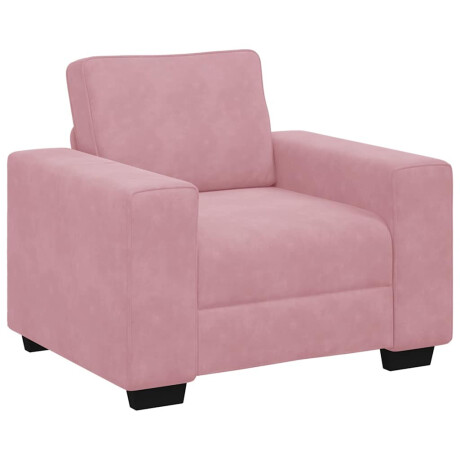 vidaXL Sofastoel Roze 100x77x82 cm Fluweel afbeelding2 - 1