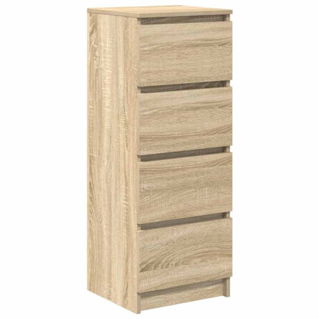 vidaXL Dressoir 37,5x35x99 cm spaanplaat sonoma eikenkleurig afbeelding2 - 1