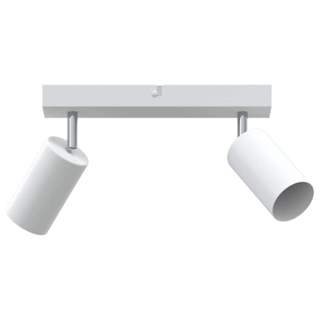 vidaXL Plafondspot Wit 26 x 5.5 x 16.5 cm Staal afbeelding2 - 1