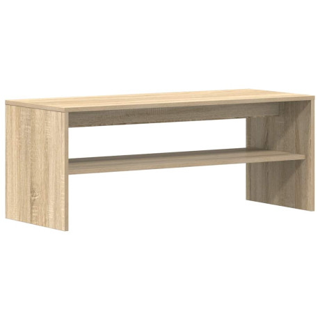 vidaXL Tv-meubel 100x40x40 cm bewerkt hout sonoma eikenkleurig afbeelding2 - 1