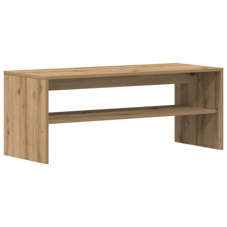 vidaXL Tv-meubel 100x40x40 cm bewerkt hout artisanaal eikenkleurig afbeelding2 - 1