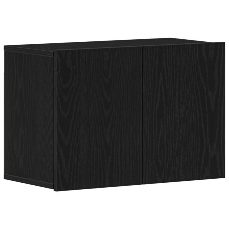 vidaXL Tv-meubel 60x30x41 cm bewerkt hout zwart eikenkleurig afbeelding2 - 1