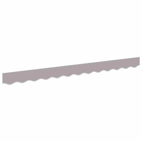 vidaXL Markies Valance Lichtgrijs 2.8 x 0.2 m Canvas afbeelding2 - 1