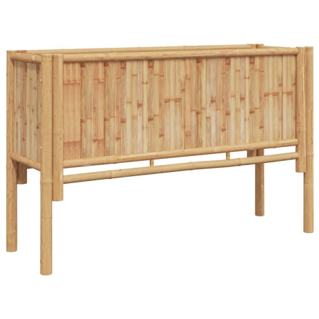 vidaXL Verhoogde plantenbak Bruin 110 x 35 x 70 cm Bamboe afbeelding2 - 1