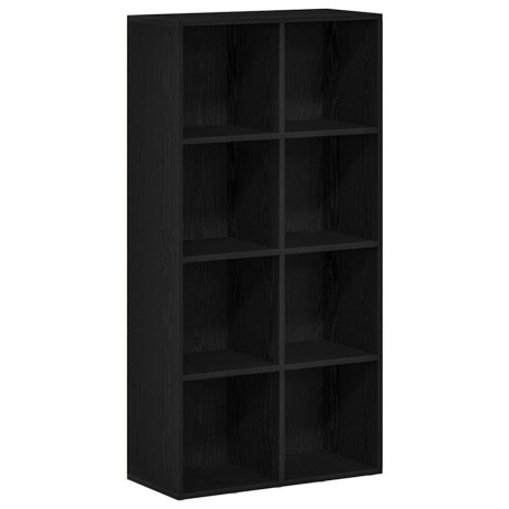 vidaXL Boekenkast Zwart Eiken 66x30x130 cm Engineered Wood afbeelding2 - 1