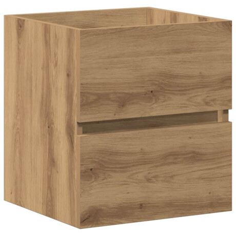 vidaXL Badkamer wastafelkast Artisan Oak 41x38,5x45 cm Engineered Wood afbeelding2 - 1