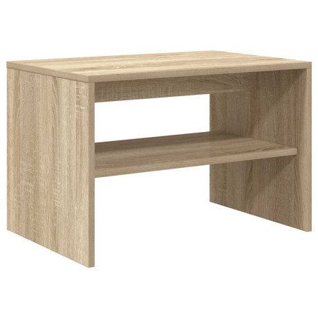 vidaXL Tv-meubel 60x40x40 cm bewerkt hout sonoma eikenkleurig afbeelding2 - 1