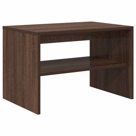 vidaXL Tv-meubel 60x40x40 cm bewerkt hout bruin eikenkleur afbeelding2 - 1