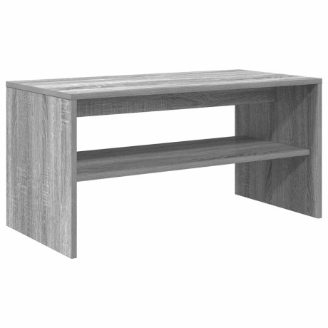 vidaXL Tv-meubel 80x40x40 cm bewerkt hout grijs sonoma eikenkleurig afbeelding2 - 1