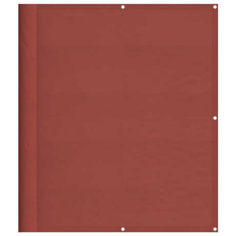 vidaXL Balkonscherm Terracotta 120x700 cm 100% Polyester Oxford afbeelding2 - 1