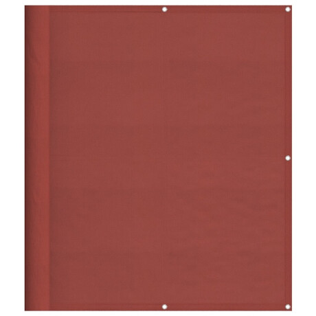 vidaXL Balkonscherm Terracotta 120x800 cm 100% Polyester Oxford afbeelding2 - 1