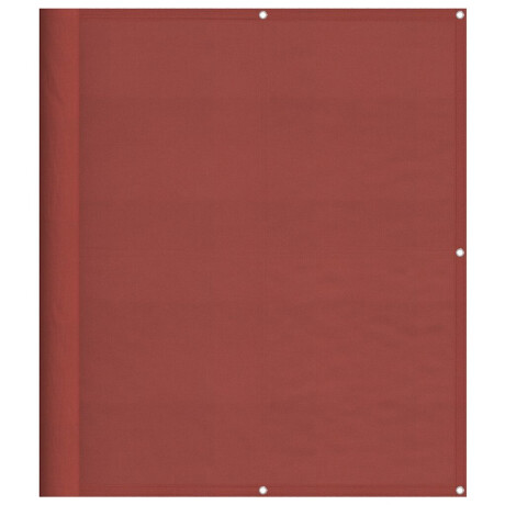 vidaXL Balkonscherm Terracotta 120x1000 cm 100% Polyester Oxford afbeelding2 - 1