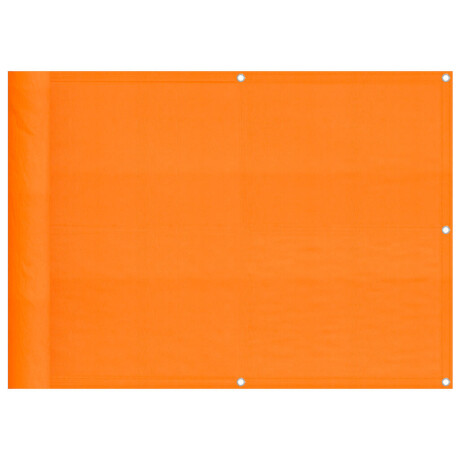 vidaXL Balkonscherm Oranje 75x700 cm 100% Polyester Oxford afbeelding2 - 1