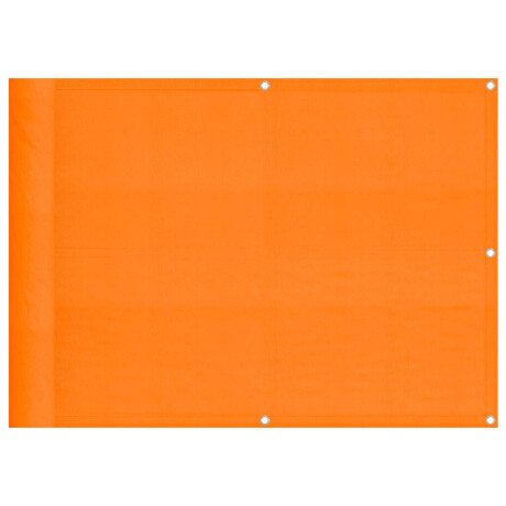 vidaXL Balkonscherm Oranje 75x800 cm 100% Polyester Oxford afbeelding2 - 1