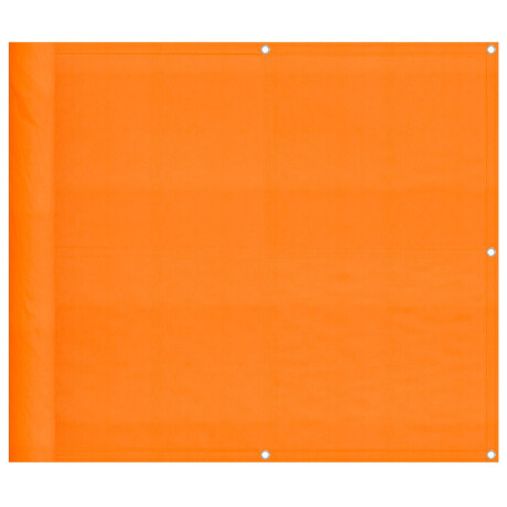 vidaXL Balkonscherm Oranje 90x700 cm 100% Polyester Oxford afbeelding2 - 1
