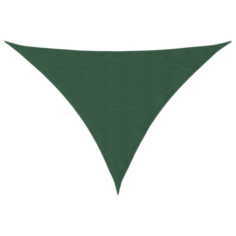 vidaXL Schaduwdoek Donkergroen 7x5x5 m 100% Polyester Oxford afbeelding2 - 1