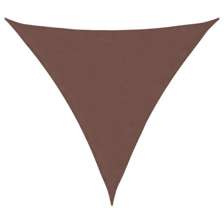 vidaXL Zonneschermdoek Bruin 2x2x2 m 100% Polyester Oxford afbeelding2 - 1
