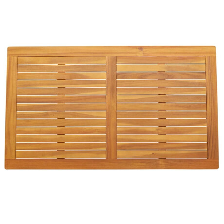 vidaXL Tafelblad Bruin 120 x 70 x 2 cm Massief acaciahout afbeelding2 - 1