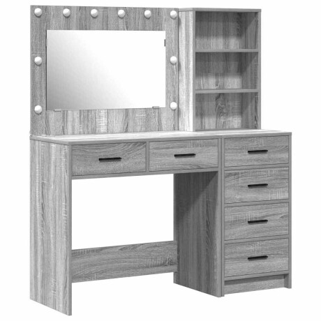vidaXL Plafondtafel Lichtgrijs 78.5 x 41 x 135 cm Bewerkt hout afbeelding2 - 1