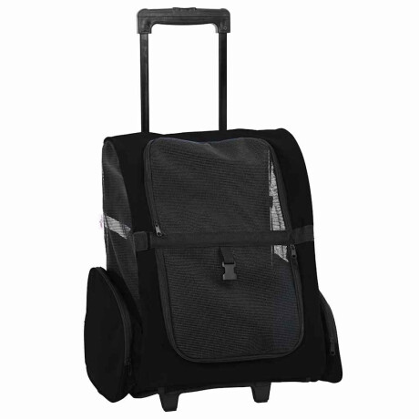 vidaXL Huisdierentrolley 3-in-1 48x32x57 cm oxford stof zwart afbeelding2 - 1