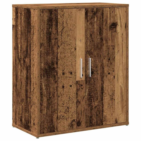 vidaXL Dressoir Oud Hout 60x31x70 cm Engineered Wood afbeelding2 - 1