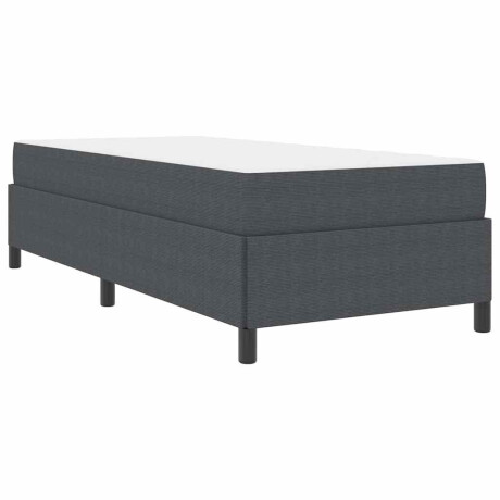 vidaXL Bedframe Anders Donkergrijs 90 x 200 cm Katoenen stof afbeelding2 - 1