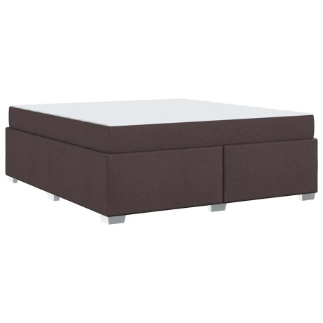 vidaXL Bedframe Anders Donkerbruin 180 x 200 cm Stof afbeelding2 - 1