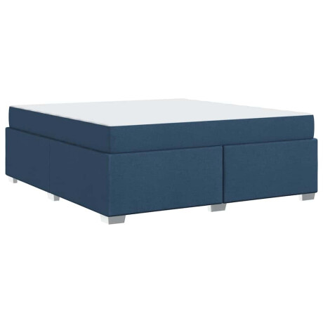 vidaXL Bedframe Blauw 180 x 200 cm Stof afbeelding2 - 1