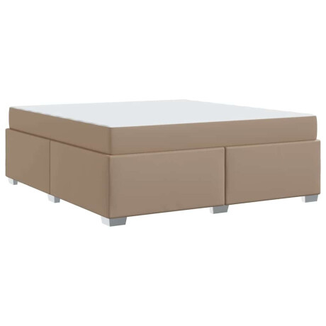 vidaXL Bedframe Cappuccino 180 x 200 cm Kunstleer afbeelding2 - 1