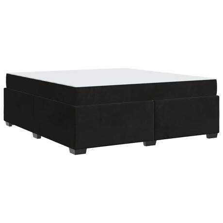 vidaXL Bedframe Anders Zwart 180 x 200 cm Fluweel afbeelding2 - 1