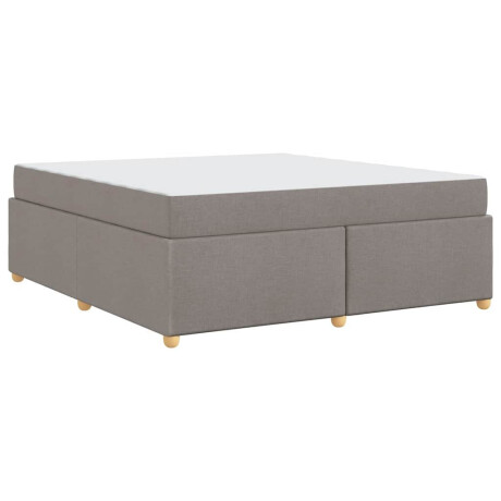 vidaXL Bedframe Anders Taupe 180 x 200 cm Stof afbeelding2 - 1