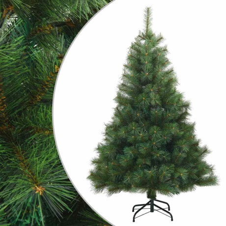 vidaXL Kunstmatige Inklapbare Kerstboom Groen 120 cm PVC, staal afbeelding2 - 1
