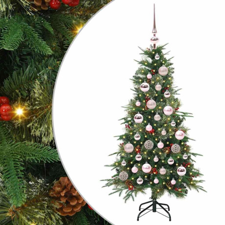 vidaXL Kunstmatige Inklapbare Kerstboom Groen 120 cm PE en PVC afbeelding2 - 1