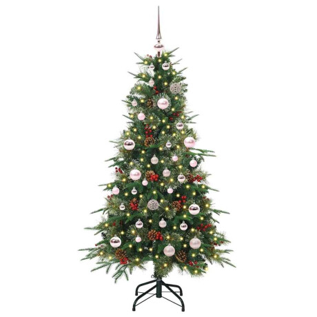 vidaXL Kunstmatige Inklapbare Kerstboom Groen 150 cm PE en PVC afbeelding2 - 1