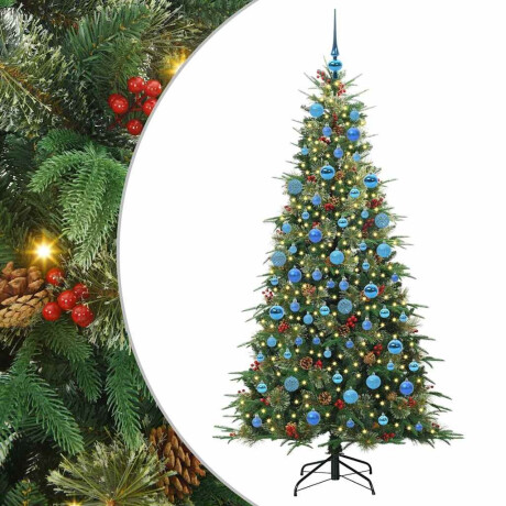 vidaXL Kunstmatige Inklapbare Kerstboom Groen 180 cm PE en PVC afbeelding2 - 1