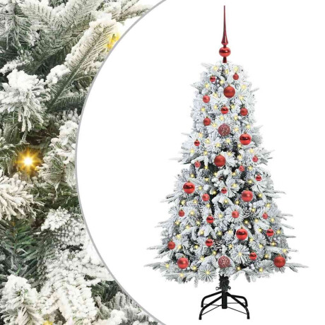 vidaXL Kunstmatige Inklapbare Kerstboom Groen 120 cm PE en PVC afbeelding2 - 1