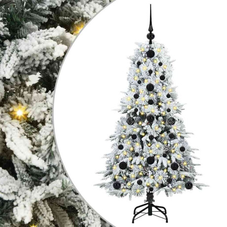 vidaXL Kunstmatige Inklapbare Kerstboom Groen 120 cm PE en PVC afbeelding2 - 1