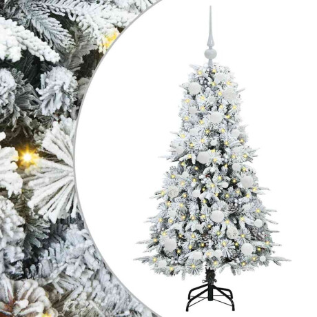vidaXL Kunstmatige Inklapbare Kerstboom Groen 120 cm PE en PVC afbeelding2 - 1