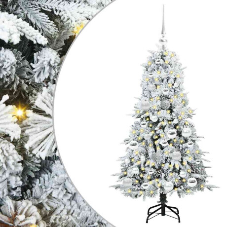 vidaXL Kunstmatige Inklapbare Kerstboom Groen 120 cm PE en PVC afbeelding2 - 1