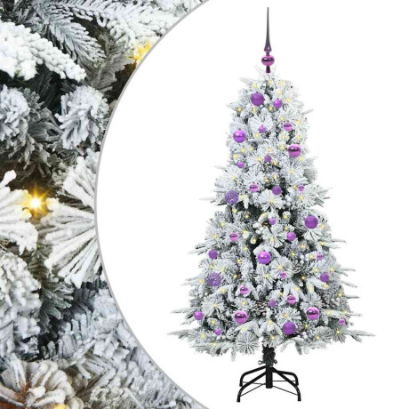 vidaXL Kunstmatige Inklapbare Kerstboom Groen 150 cm PE en PVC afbeelding2 - 1