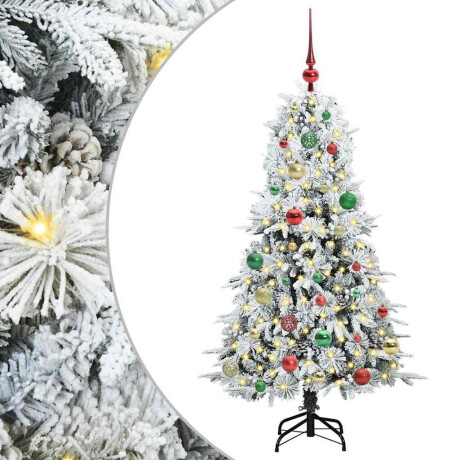 vidaXL Kunstmatige Inklapbare Kerstboom Groen 150 cm PE en PVC afbeelding2 - 1