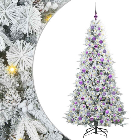 vidaXL Kunstmatige Inklapbare Kerstboom Groen 180 cm PE en PVC afbeelding2 - 1