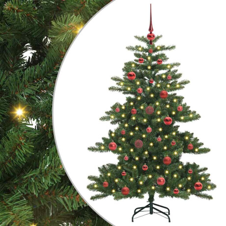 vidaXL Kunstmatige Inklapbare Kerstboom with LEDs 150cm PVC afbeelding2 - 1