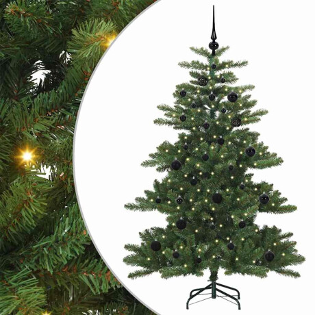 vidaXL Kunstmatige Inklapbare Kerstboom with LEDs 150cm PVC afbeelding2 - 1
