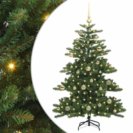 vidaXL Kunstmatige Inklapbare Kerstboom with LEDs 150cm PVC afbeelding2 - 1